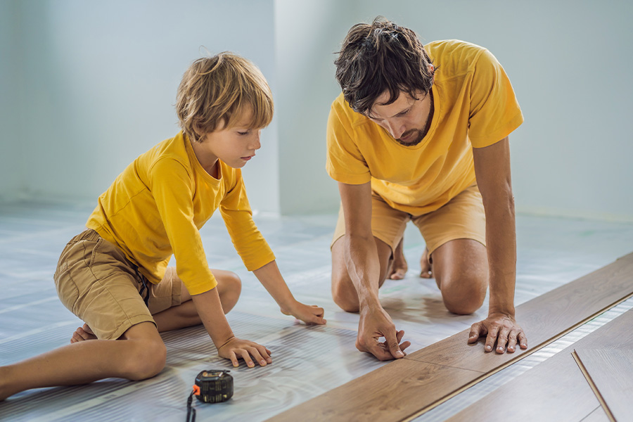 Akin Brothers Floor Stores OKC Flooring Blog DIY vs Pro Installation Story Image
